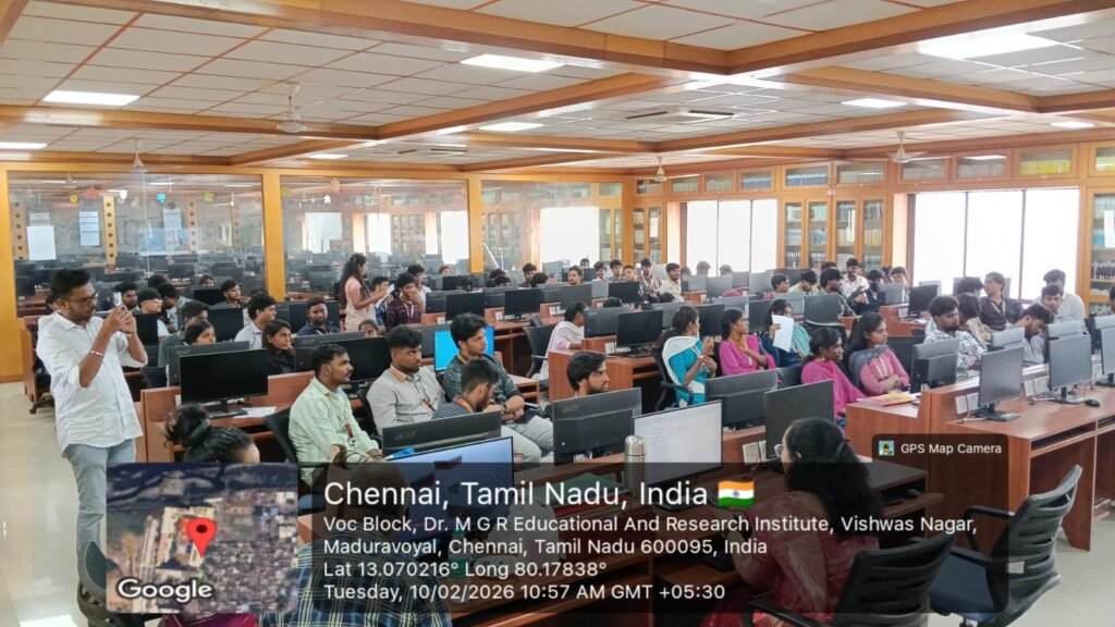 Speaker explaining study abroad opportunities