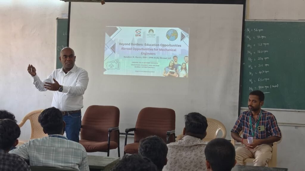 Abroad study counseling session conducted by SPM Study Abroad LLP