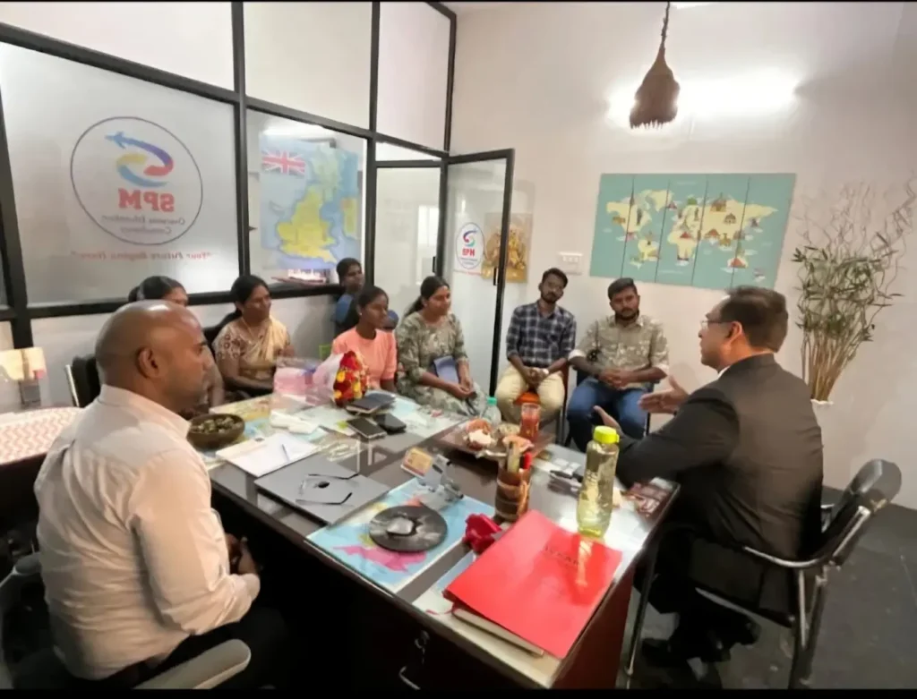 Students Planning Overseas Education with SPM Consultancy Services in Karaikudi