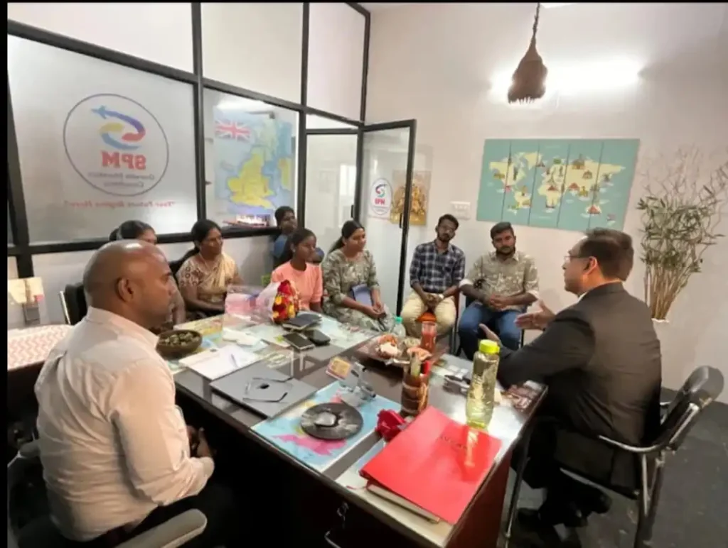Student visa consultancy in Madurai offering support for London education  